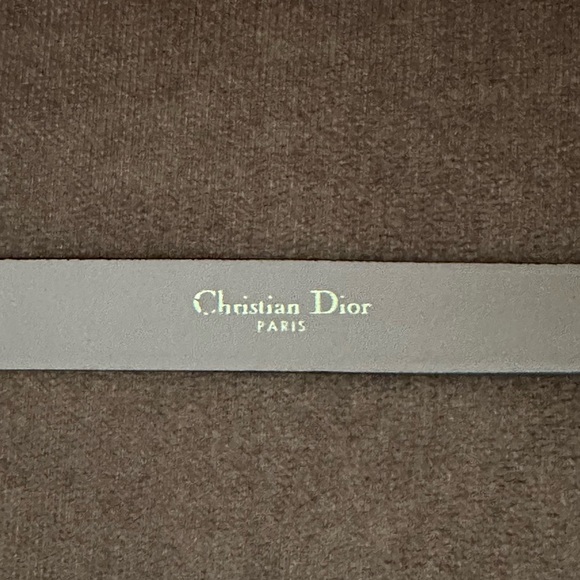 Christian Dior Rose Des Vents 20mm Saddle Belt - 75 - Picture 8 of 15